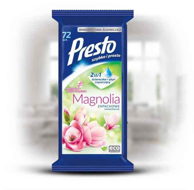 PRESTO vlhčené utierky univerzál 72 ks