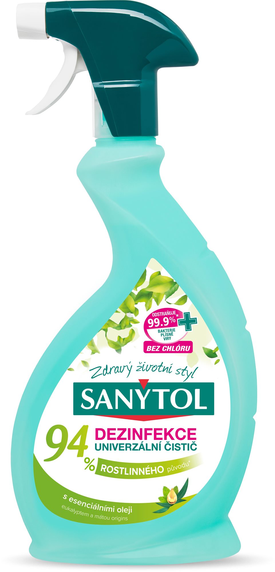 SANYTOL, dezinfekcia, 94 % rastlinného pôvodu, sprej, 500 ml