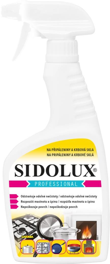 SIDOLUX Professional pripáleniny a krbové sklá 500 ml