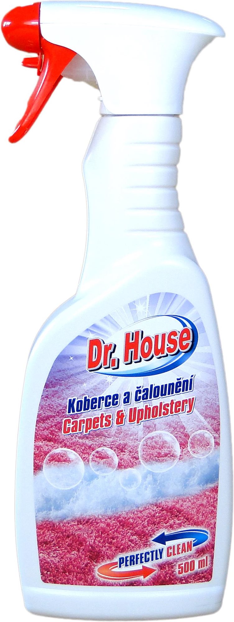 DR. HOUSE čistič na koberce a čalúnenie v rozprašovači 500 ml