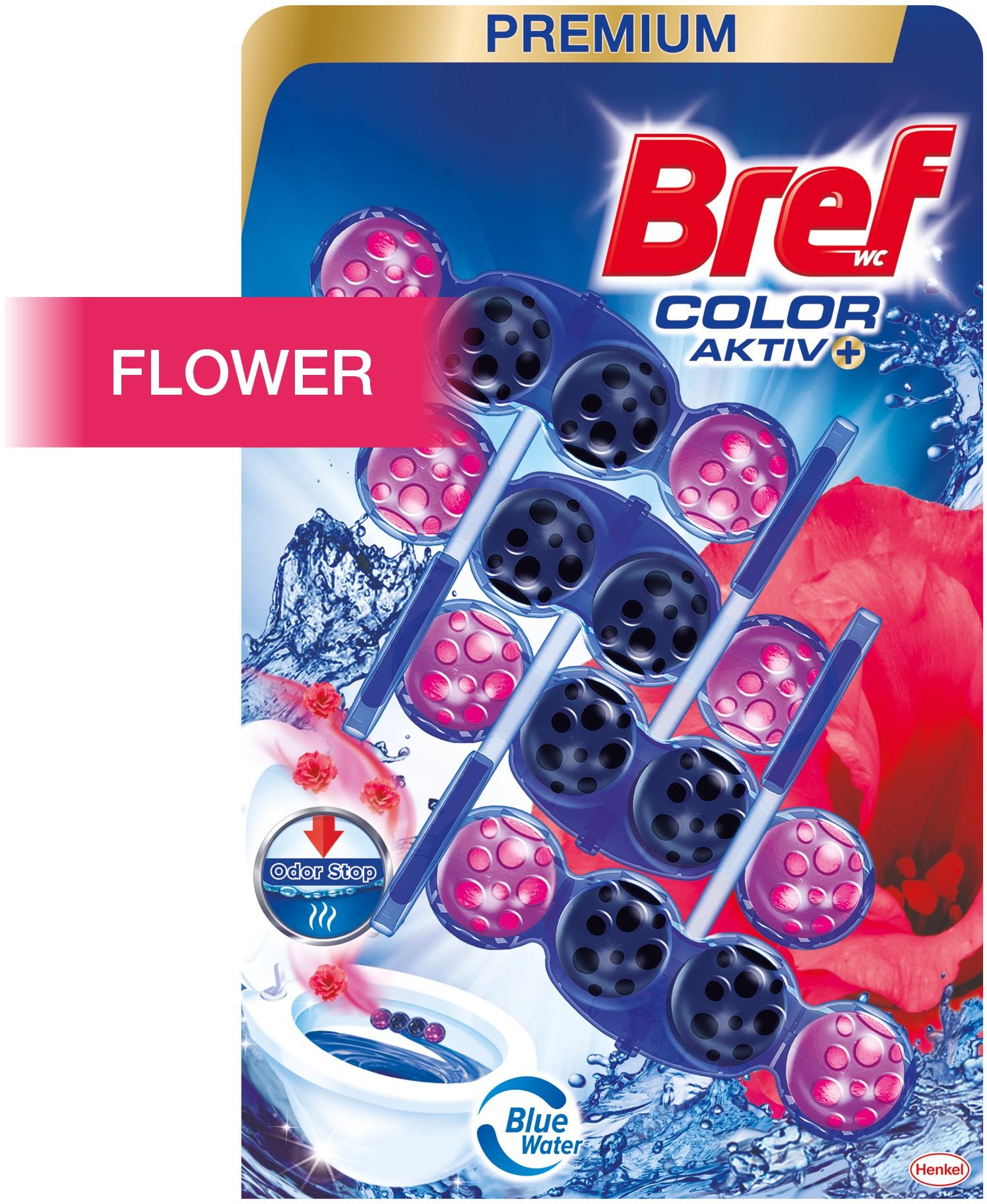 BREF Color Aktiv Flower 4× 50 g