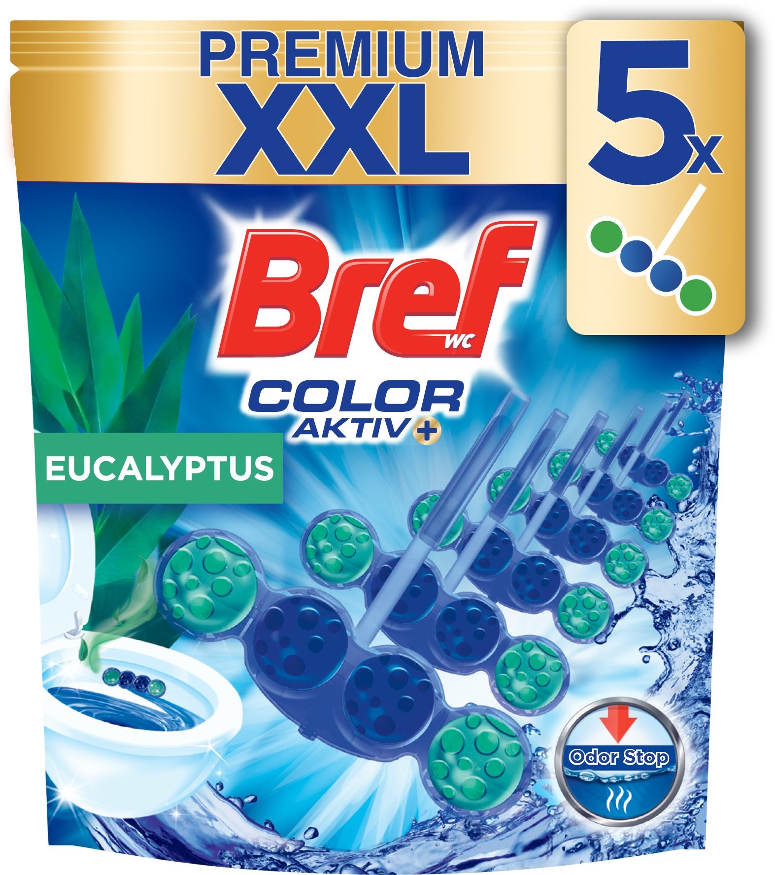 BREF Color Aktiv Eucalyptus 5× 50 g