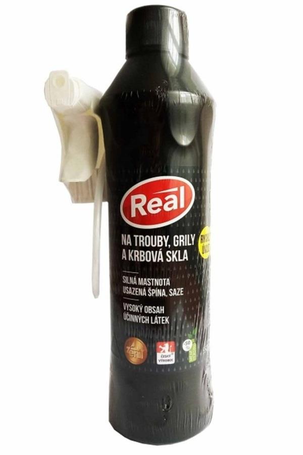 REAL Na rúry, grily a krbové sklá 550 g