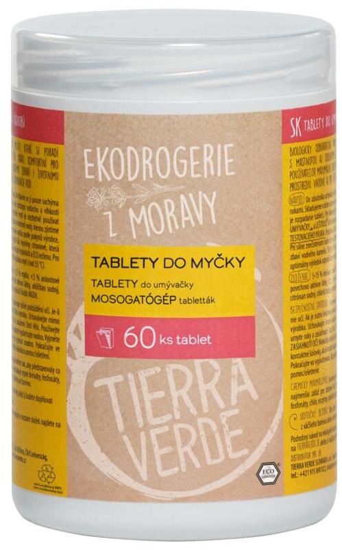 TIERRA VERDE Tablety do umývačky riadu 60 ks
