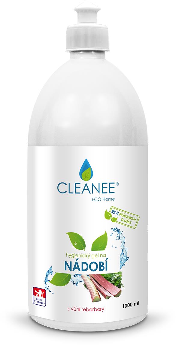 CLEANEE Eko gél na riad s vôňou rebarbory 1 l
