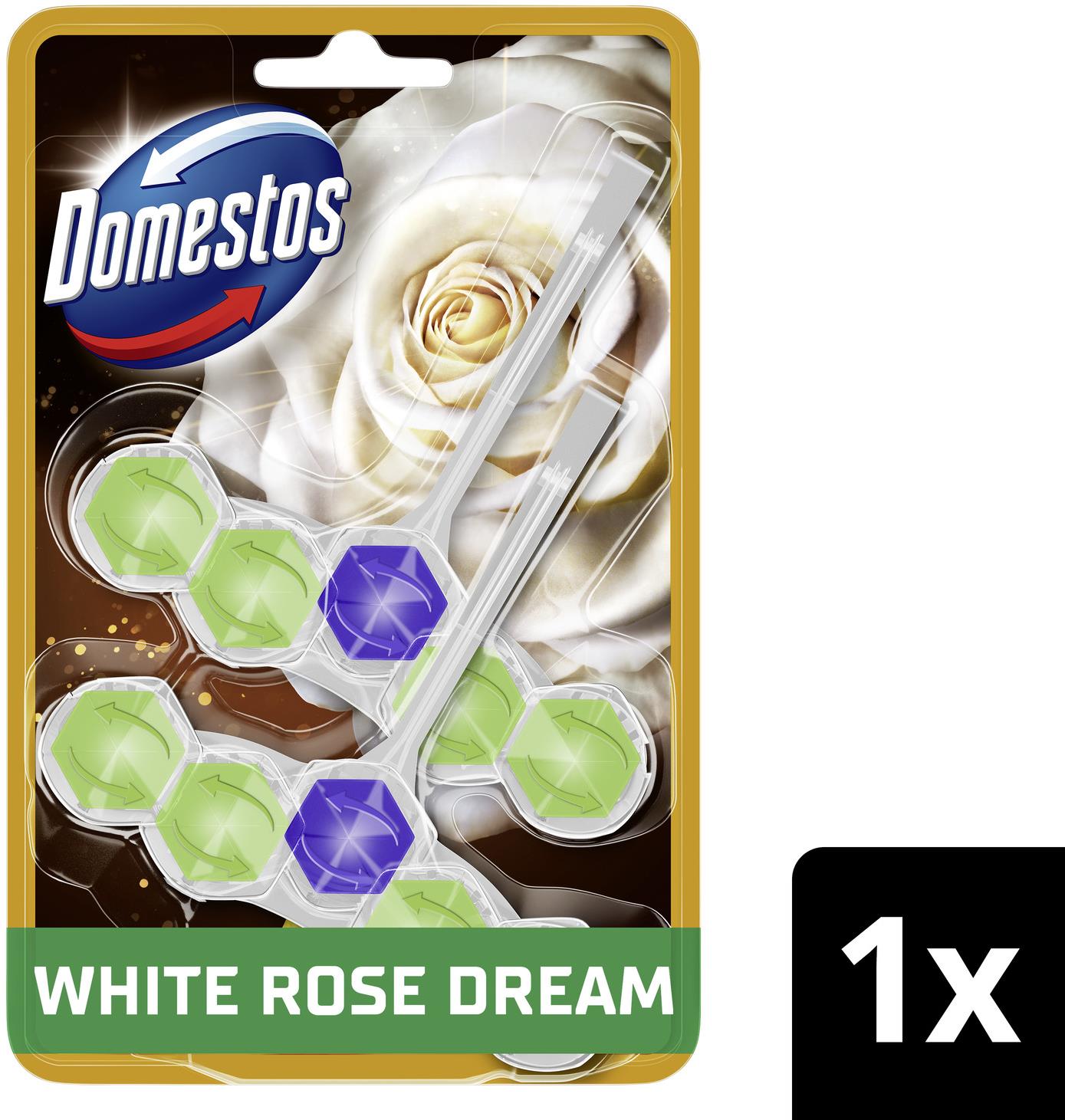 DOMESTOS Aroma Lux White Rose Dream s koncentrovanými esenciálnymi olejmi 2 × 50 g