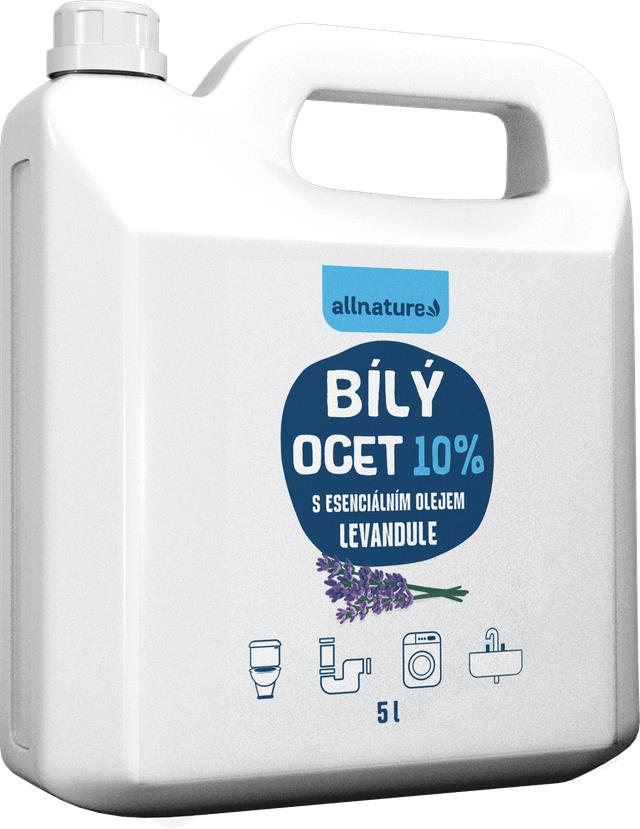 ALLNATURE Biely ocot 10 % s vôňou levandule 5 l