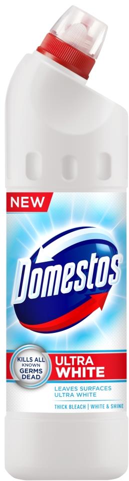 DOMESTOS Extended Power White & Shine 750 ml