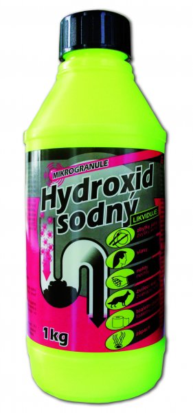 Hydroxid sodný mikrogranuly 1 kg