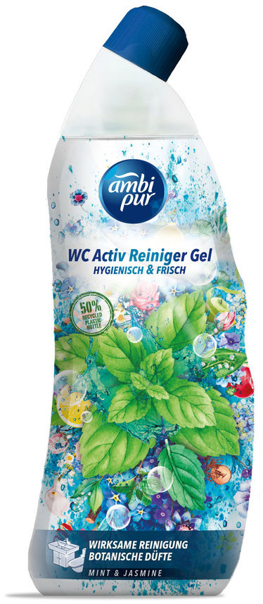 AMBI PUR WC Active, gél ,mäta a jazmín, 750 ml