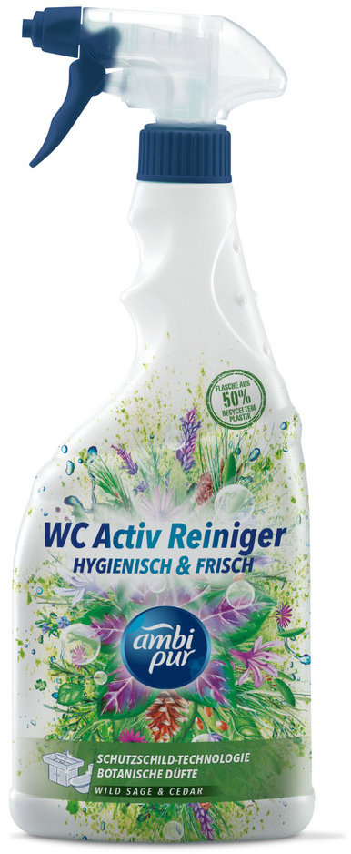AMBI PUR WC Active sprej divoká šalvia & céder 750 ml
