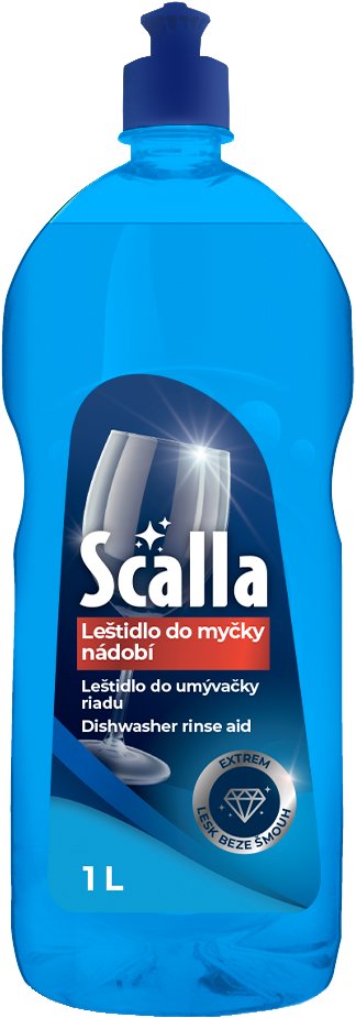 SCALLA Leštidlo do umývačky riadu 1 l