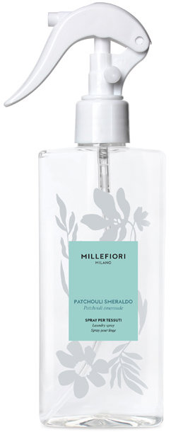 MILLEFIORI Laundry sprej na osvieženie bielizne Patchouli Smeraldo 200 ml