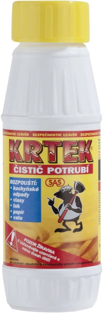 KRTEK čistič potrubia 900 g