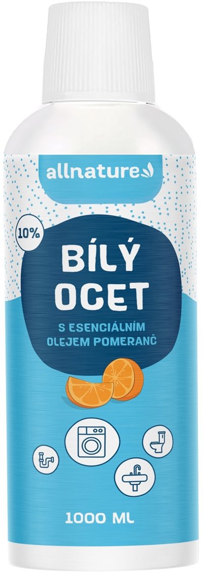 ALLNATURE – Biely ocot 10 % s vôňou pomaranča 1 l