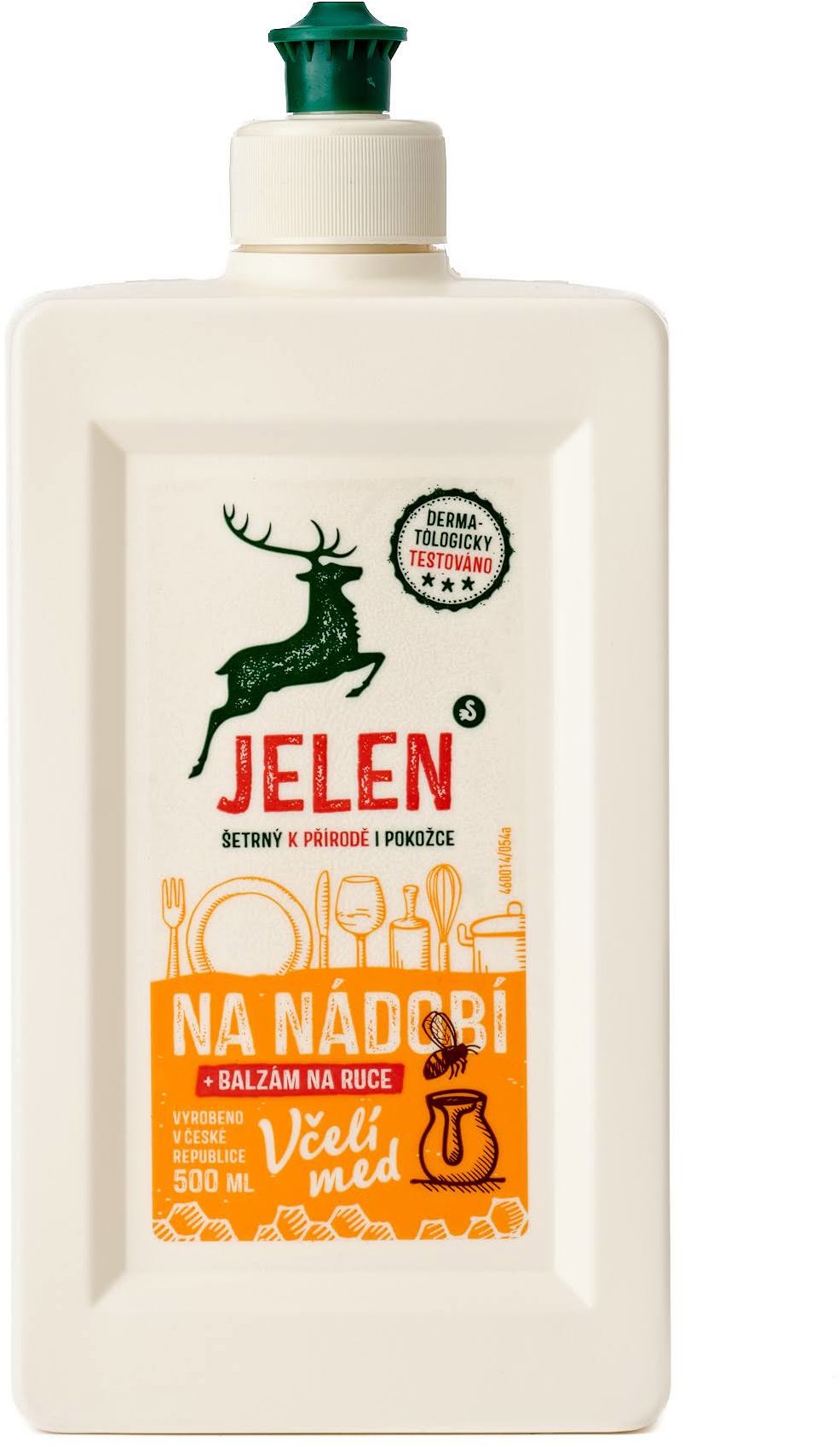 JELEN Na riad včelí med 500 ml