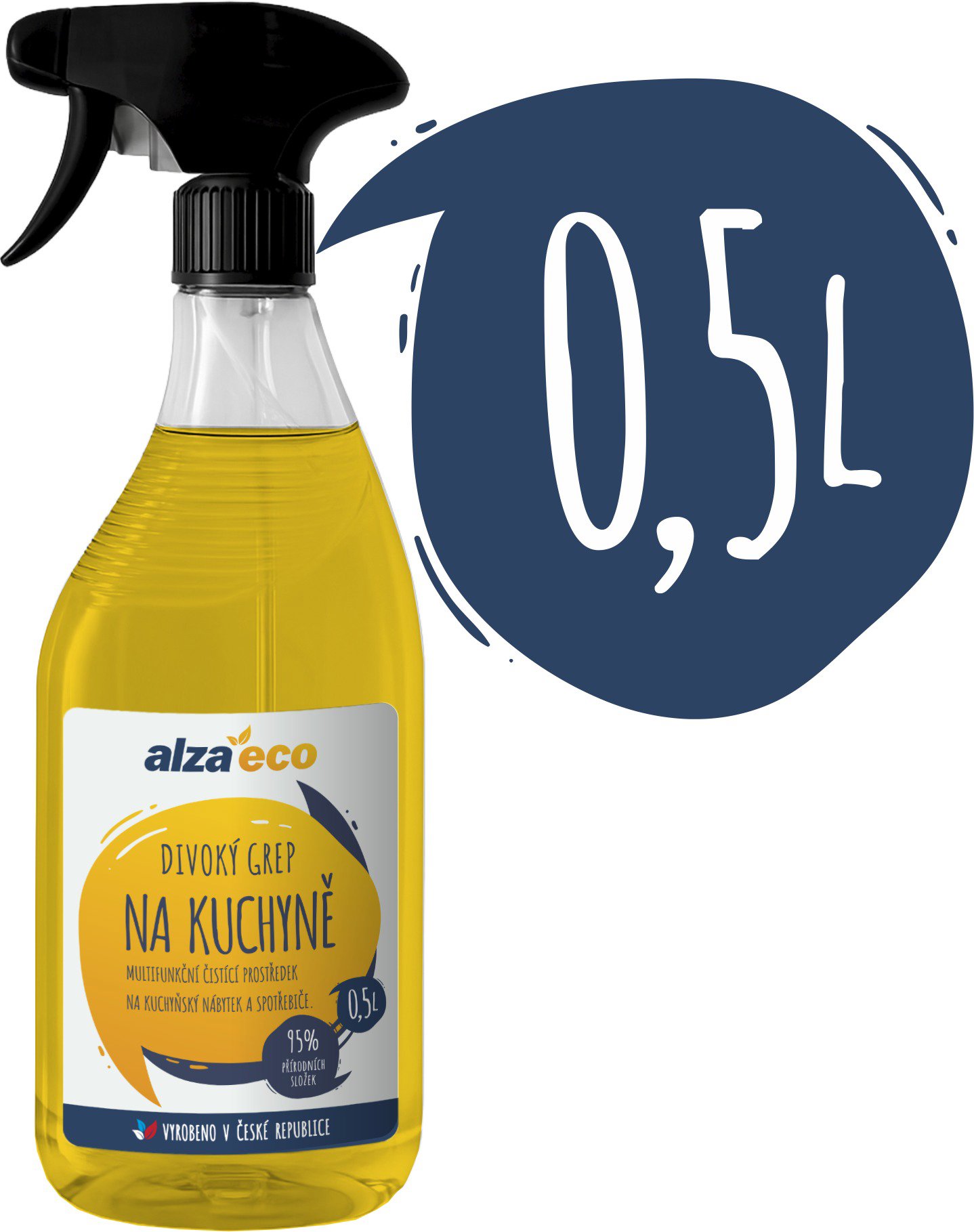 AlzaEco Divoký grep na kuchyne 500 ml