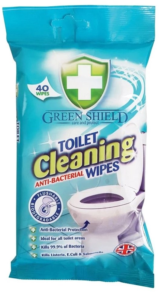 GREEN SHIELD Toilet Anti-Bacterial 40 ks
