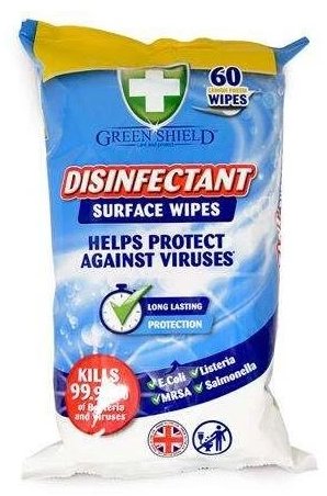 GREEN SHIELD Disinfectant 60 ks
