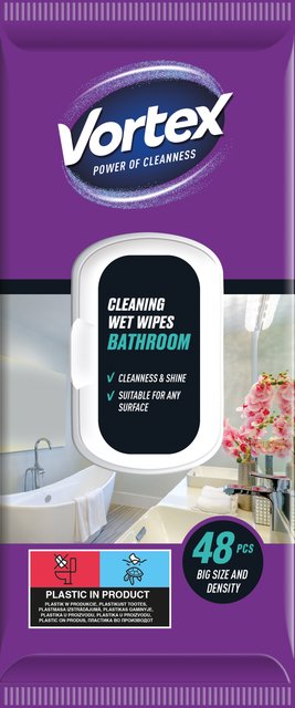 VORTEX Utierky do kúpeľne 48 ks