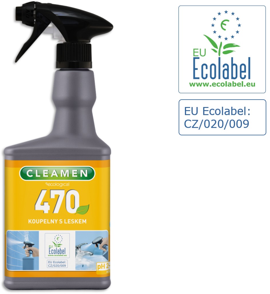 CLEAMEN 470 kúpeľne s leskom 550 ml