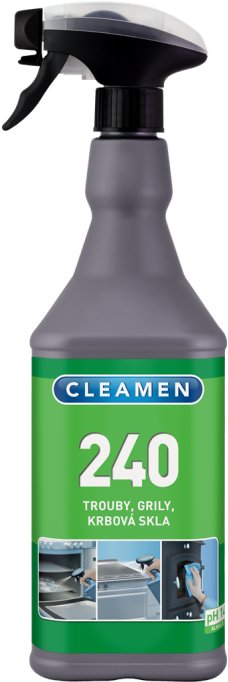 CLEAMEN 240 rúry, grily, krbové sklá 1 l