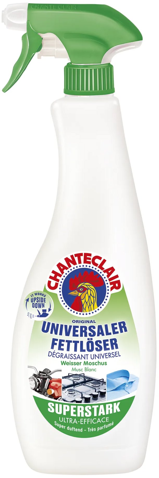 CHANTE CLAIR Sgrassatore Muschio Bianco univezální odmašťovač a čistič 750 ml