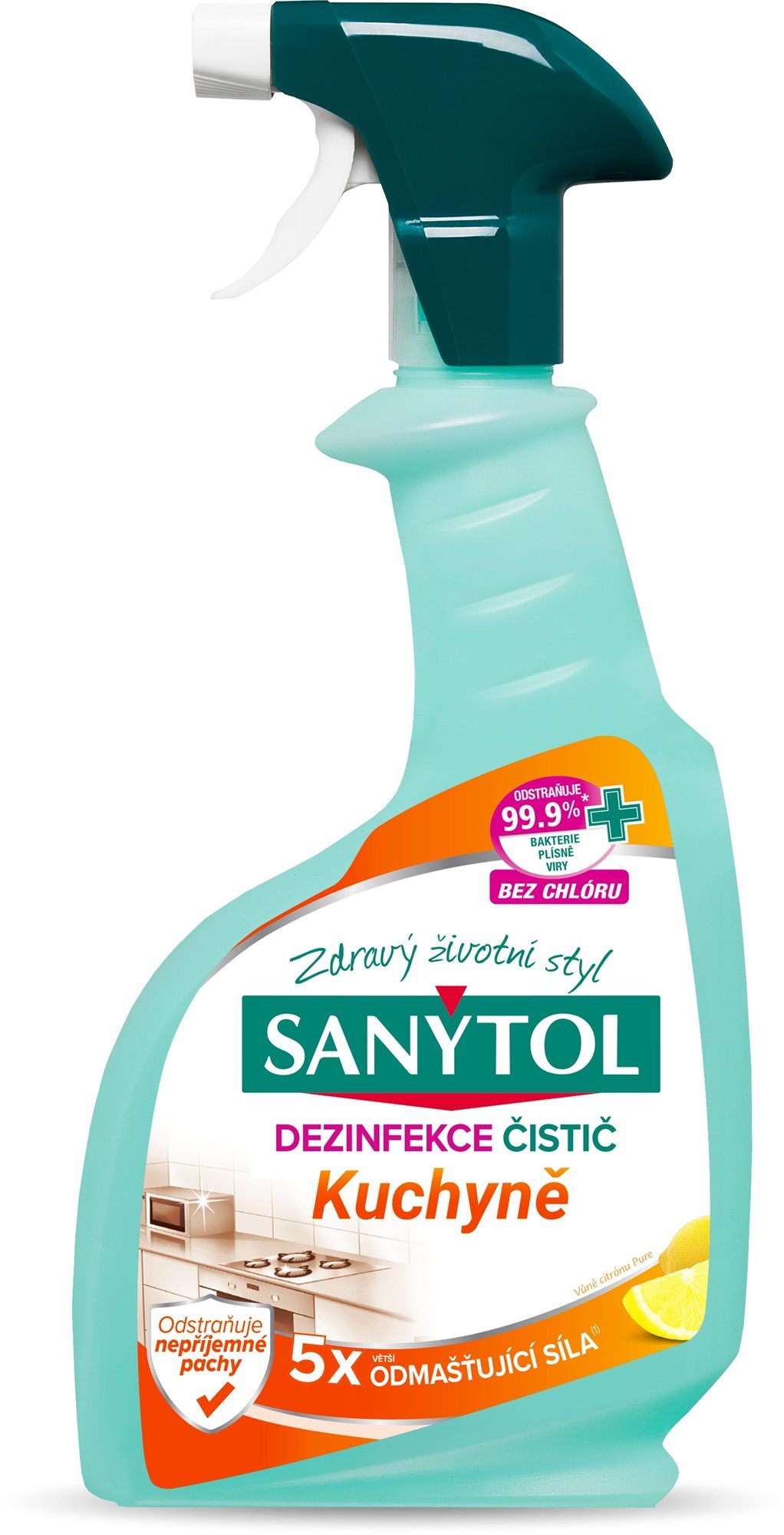 SANYTOL Dezinfekčný čistič na kuchyne 500 ml