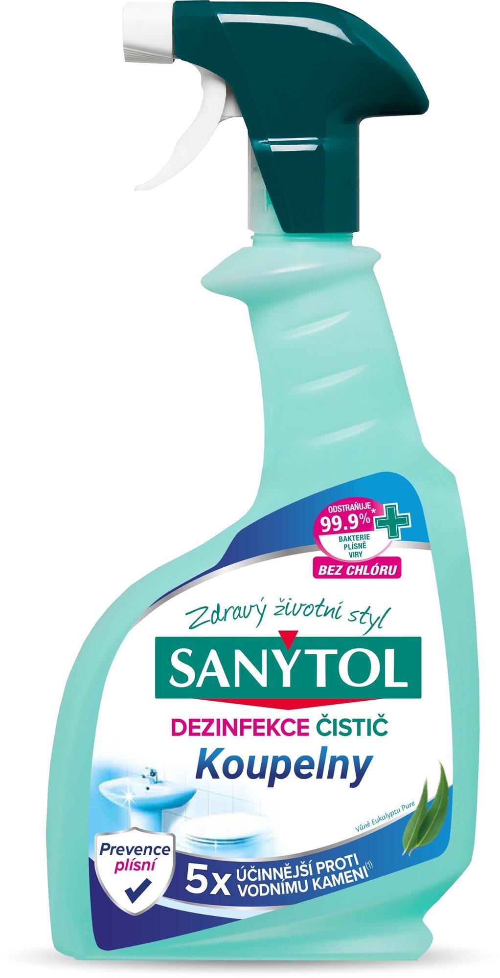 SANYTOL Dezinfekčný čistič na kúpeľne 500 ml