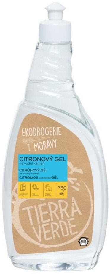 TIERRA VERDE citrónový gél na vodný kameň 750 ml