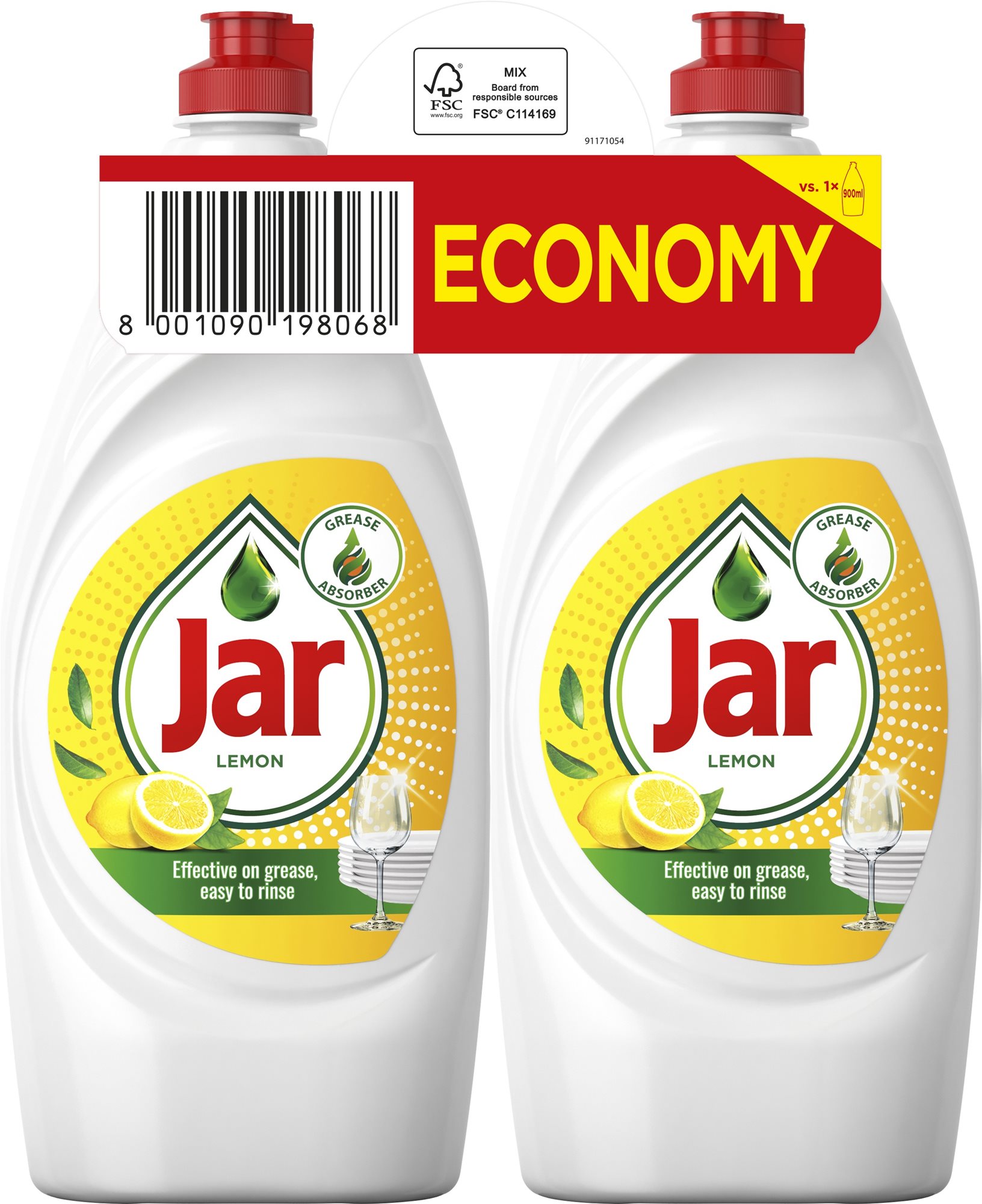 JAR Lemon 2× 900 ml
