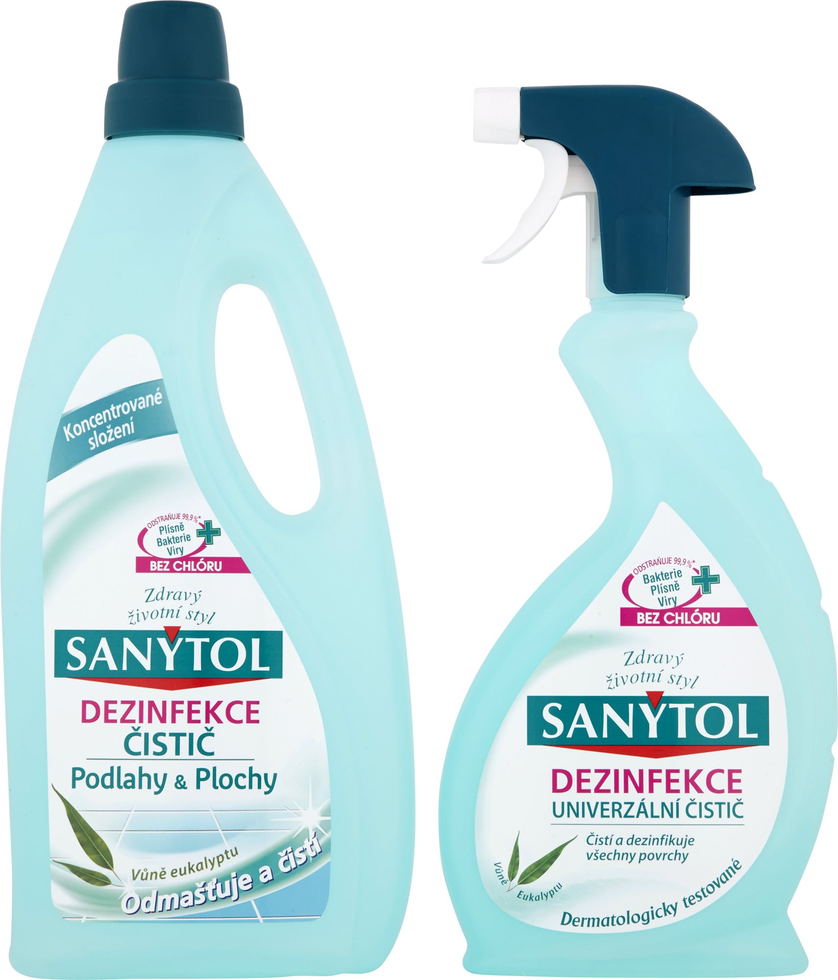 SANYTOL Duopack – Dezinfekcia podlahy + Sprej univerzal