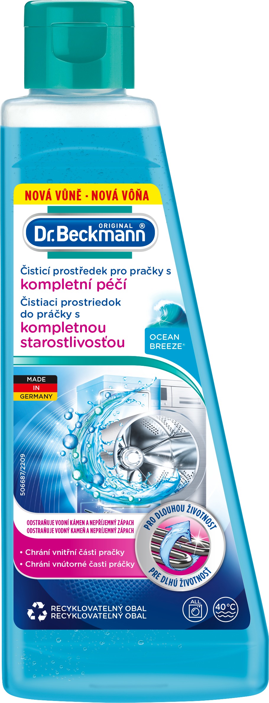DR. BECKMANN čistič práčky 250 ml