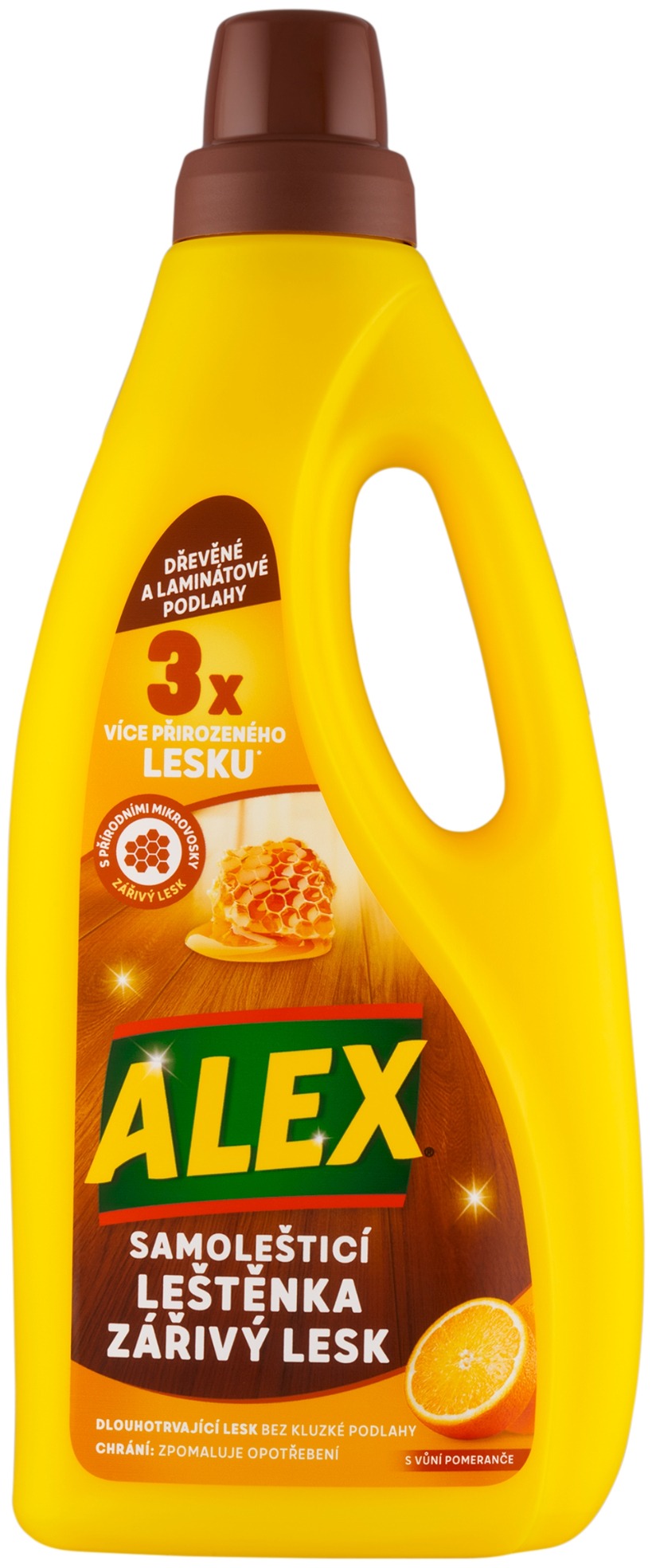 ALEX samoleštiaca leštenka žiarivý lesk na drevo, laminát 750 ml