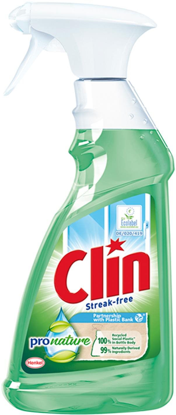 CLIN ProNature čistič okien 500 ml