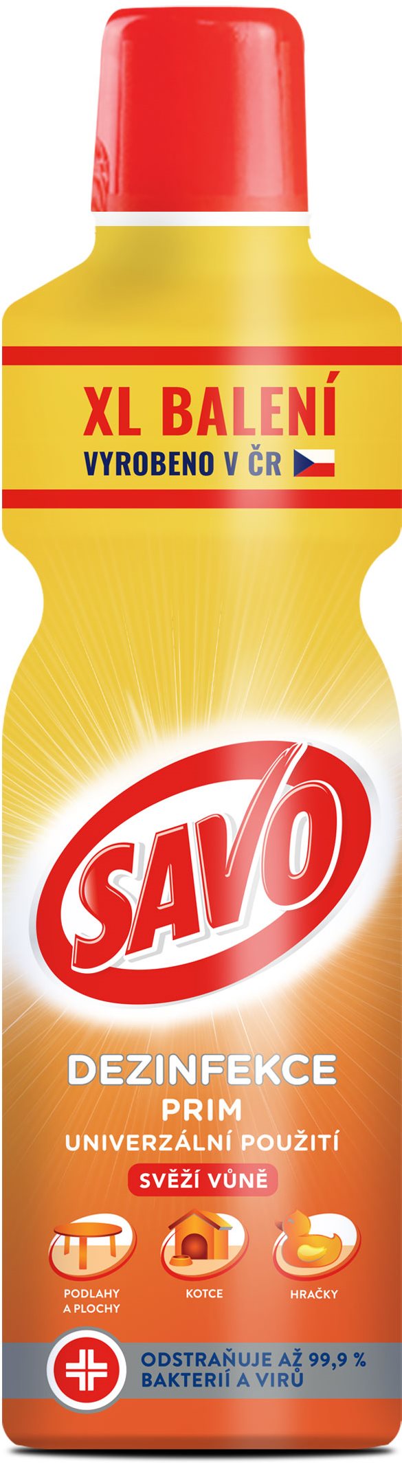 SAVO Prim, svieža vôňa, 1,2 l