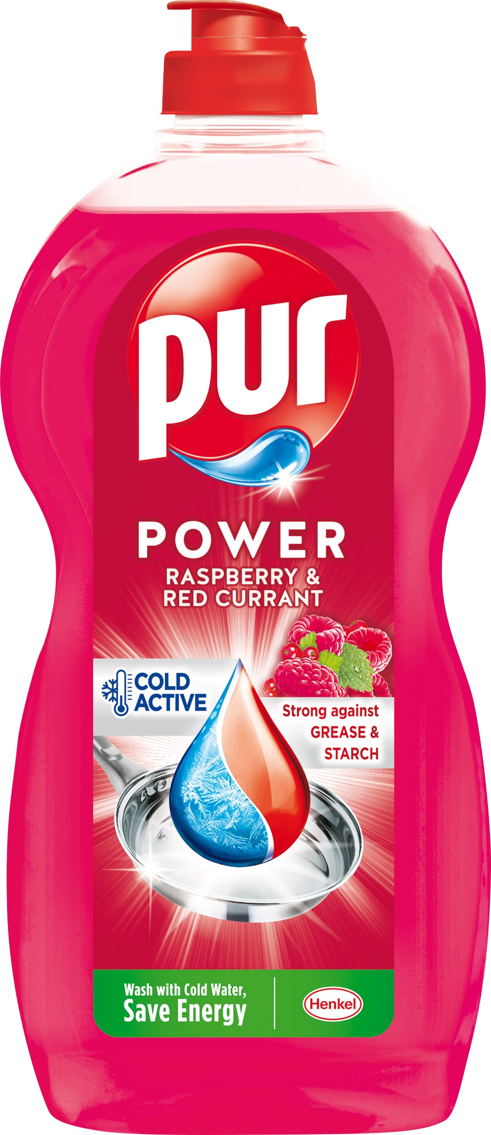 PUR Power Raspberry & Red Currant 1,2 l