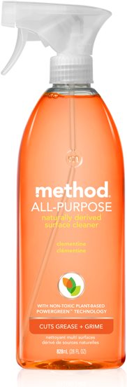 METHOD Čistič na kuchyňu klementínka 828 ml