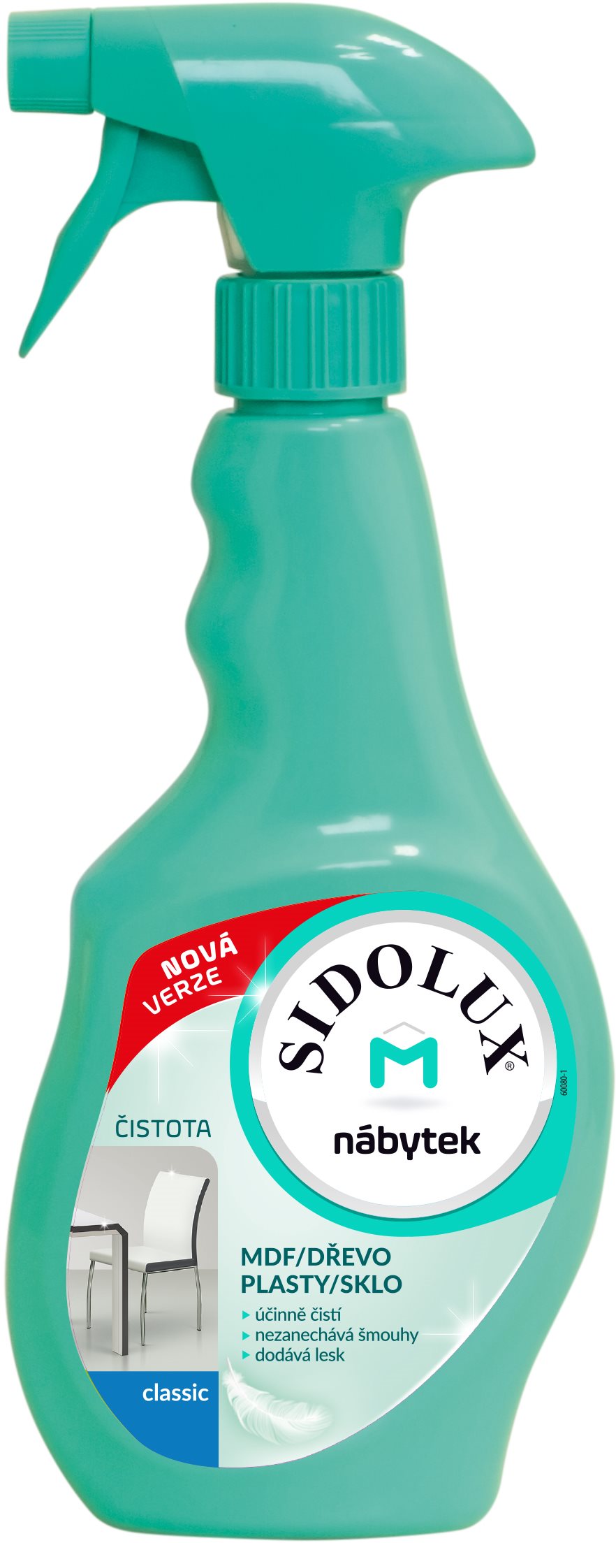 SIDOLUX M Classic proti prachu s vôňou marseillského mydla 400 ml