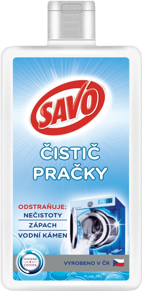 SAVO, čistič práčky, 250 ml