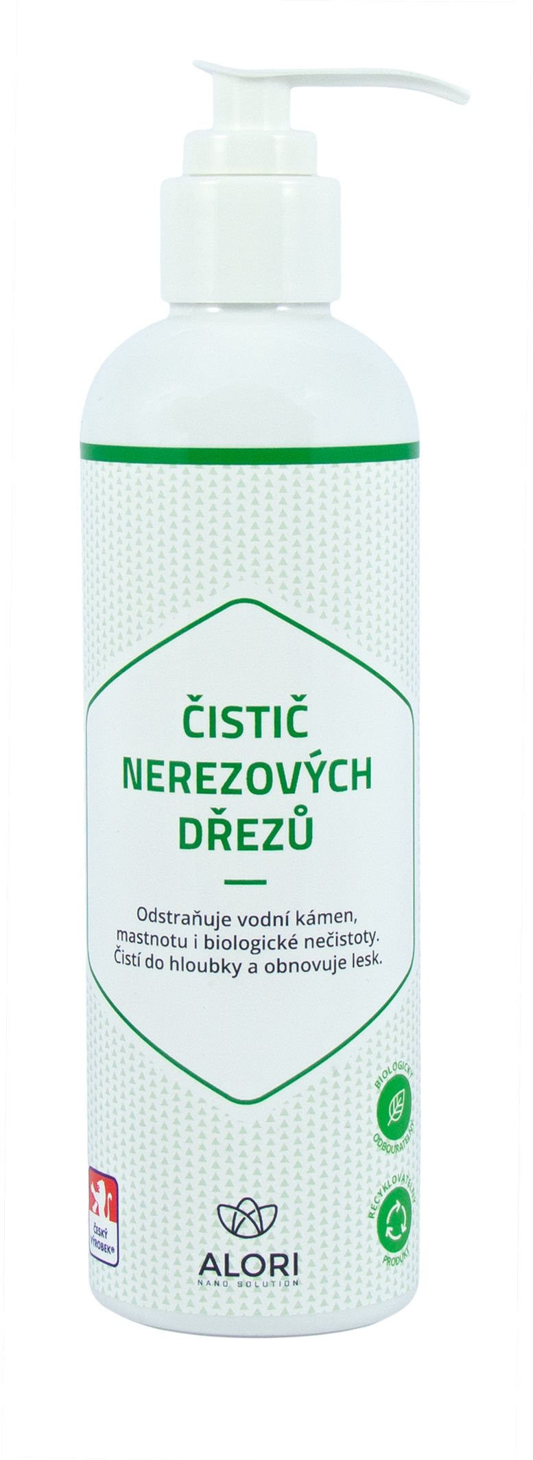 ALORI Čistič nerezových drezov 250 ml