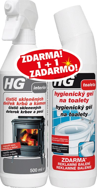 HG Krby, kachle + wc gél 500 ml