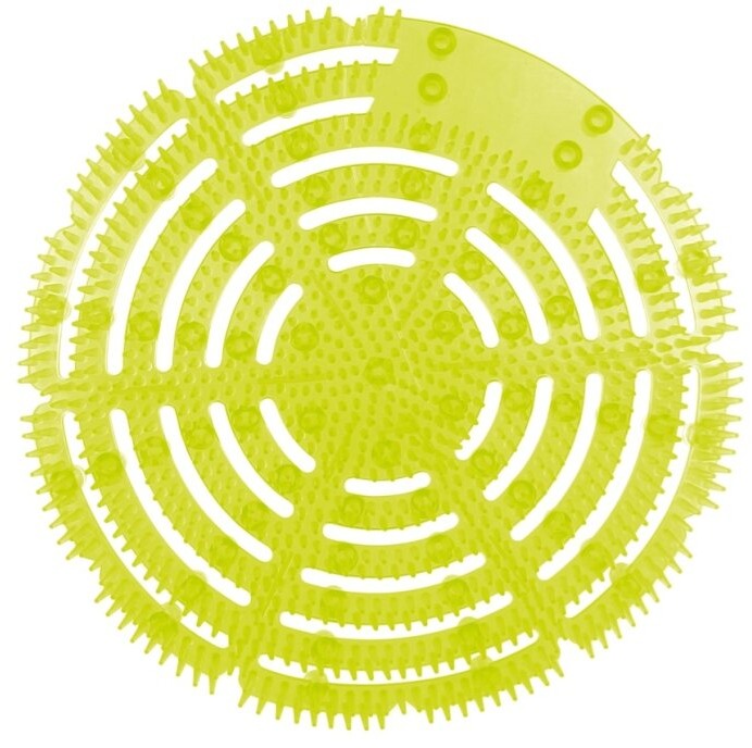 HYGEE Antisplash Melón sitko do pisoára, enzymatické, žlté, 2 ks