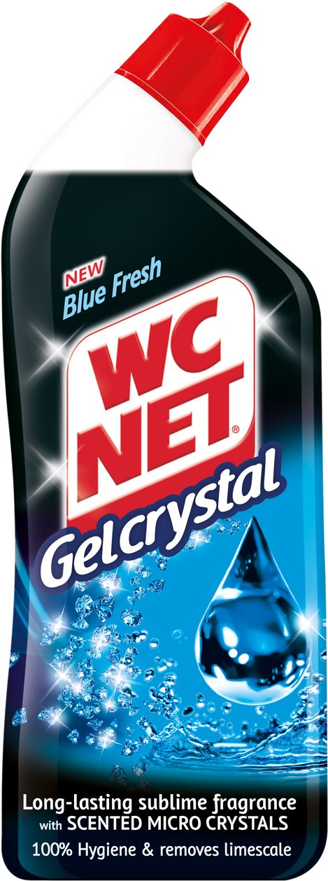 WC NET Gél Crystal Blue Fresh 750 ml