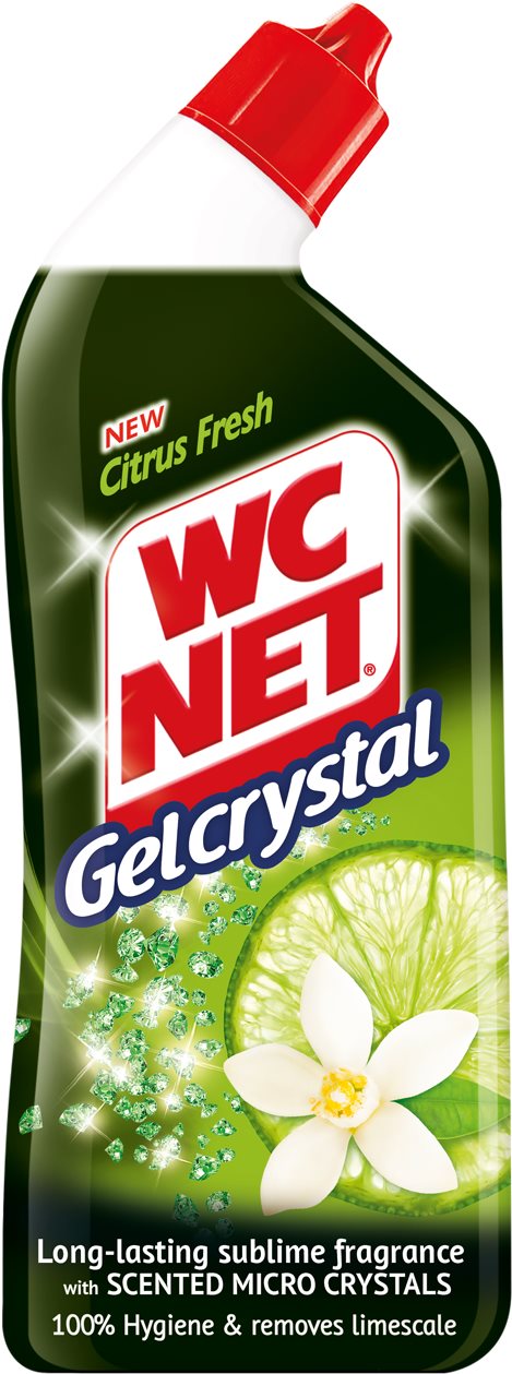 WC NET Gél Crystal Citrus Fresh 750 ml