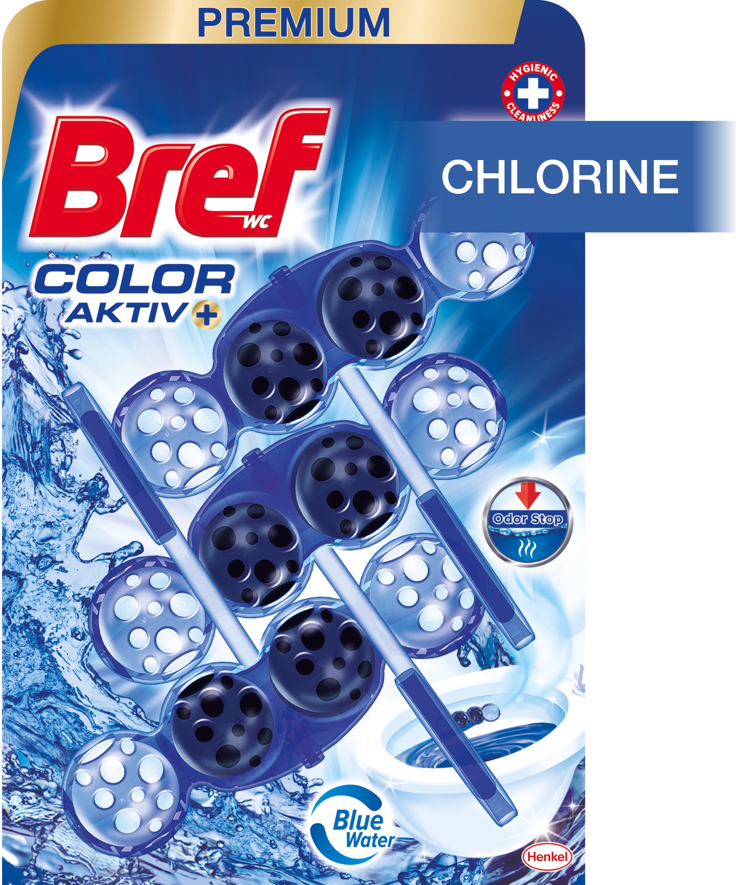 BREF Color Aktiv Chlorine 3× 50 g