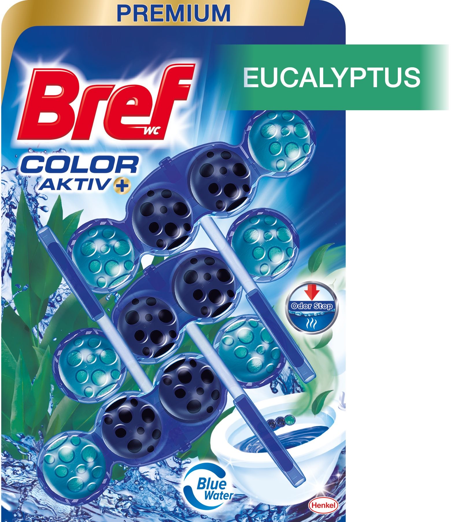 BREF Color Aktiv Eucalyptus 3× 50 g