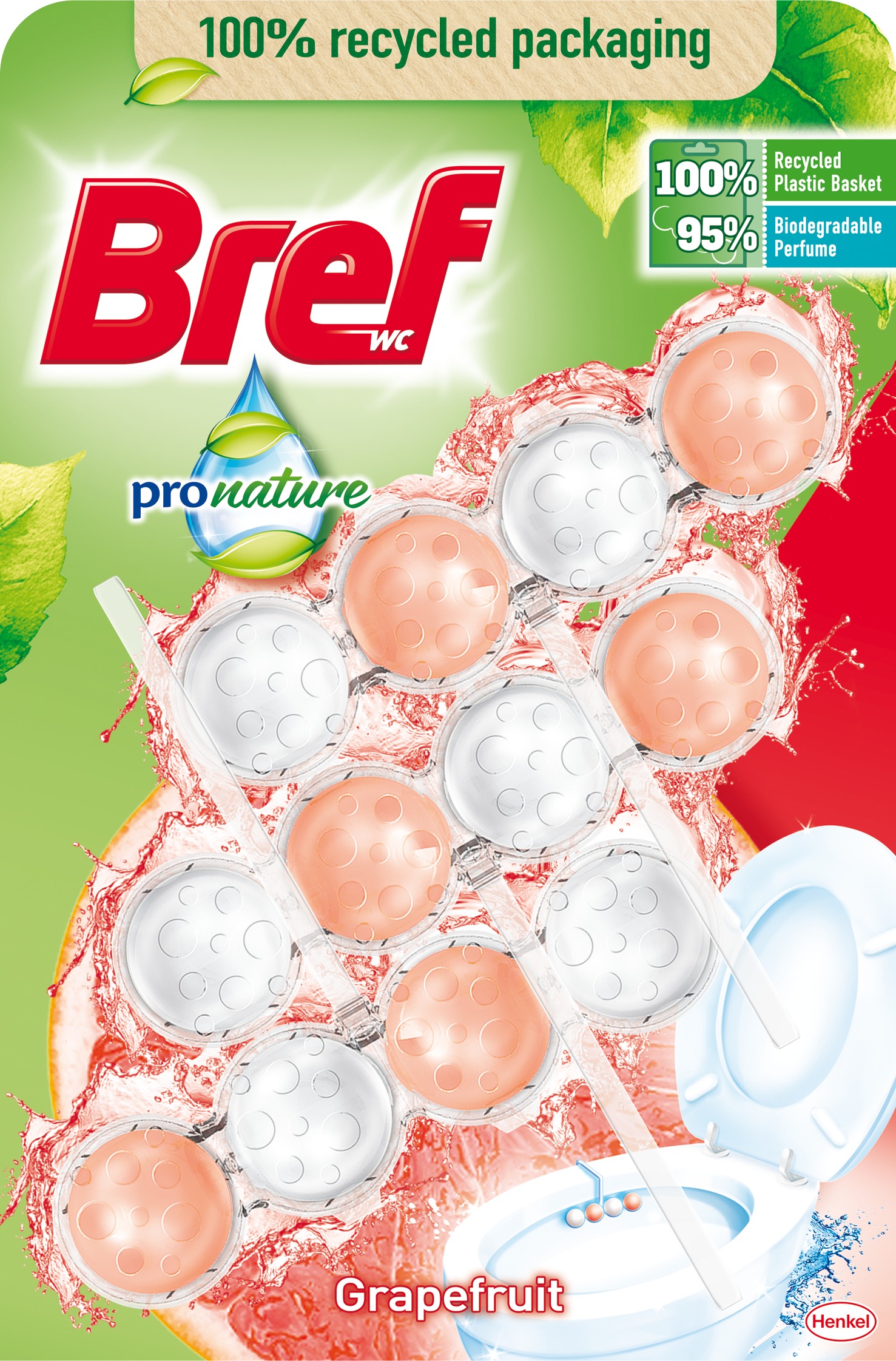 BREF ProNature Grapefruit 3× 50 g