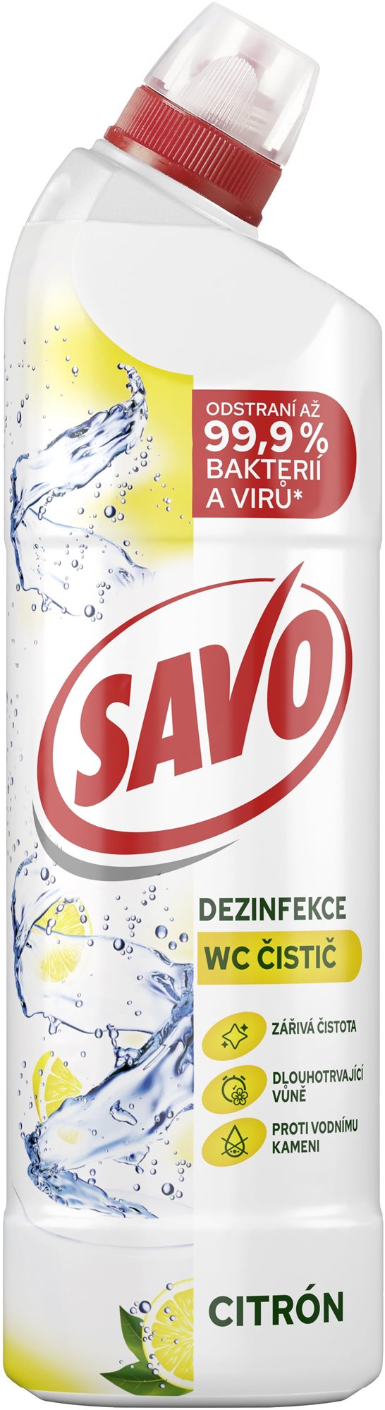 SAVO Citrón WC gél 700 ml