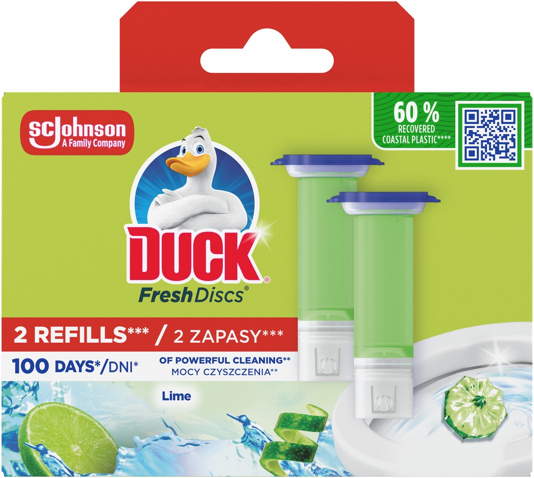 DUCK Fresh Discs Limetka 2× 36 ml